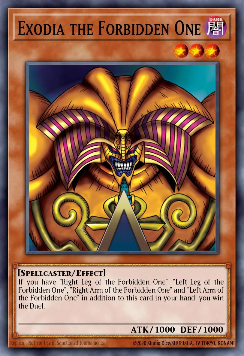 Exodia, "O Proibido"