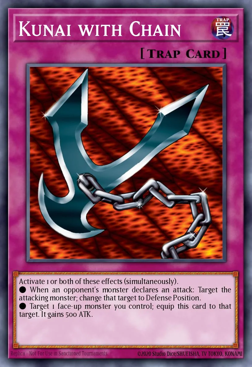 Kunai com Corrente