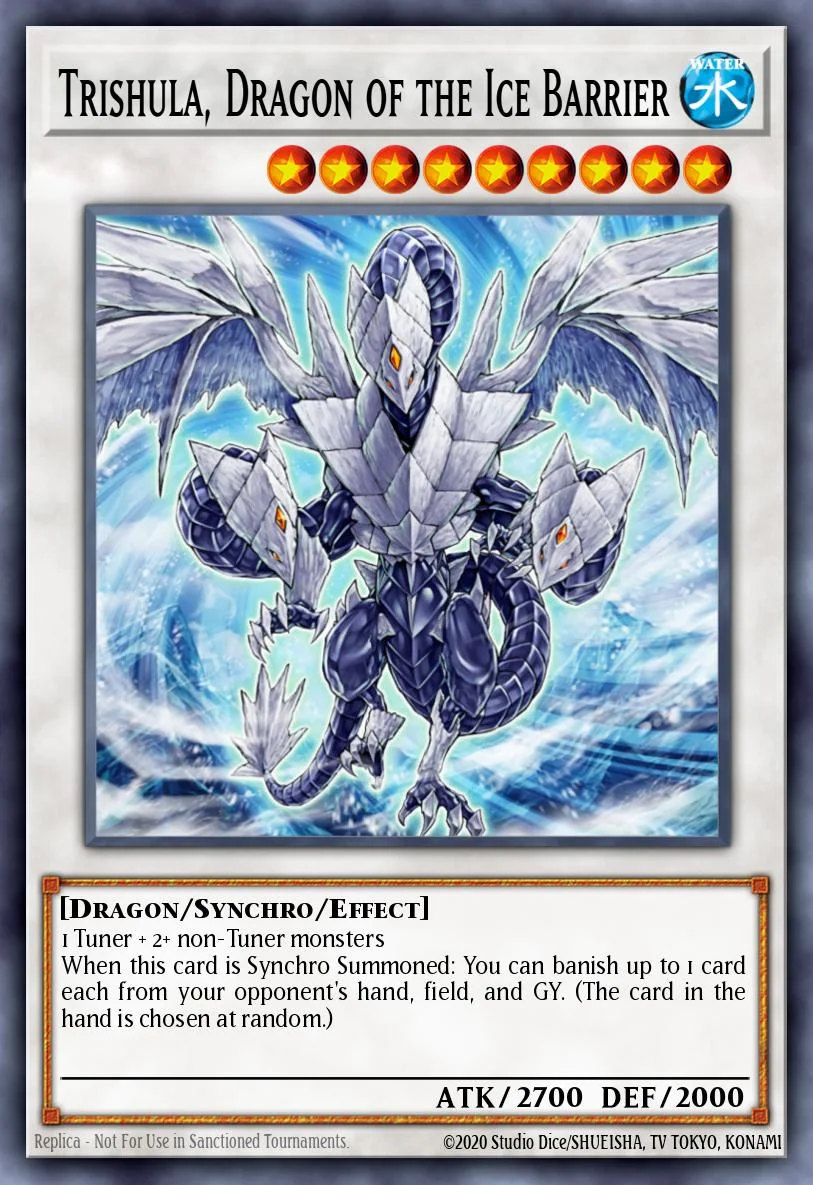 Trishula, o Dragão da Barreira de Gelo